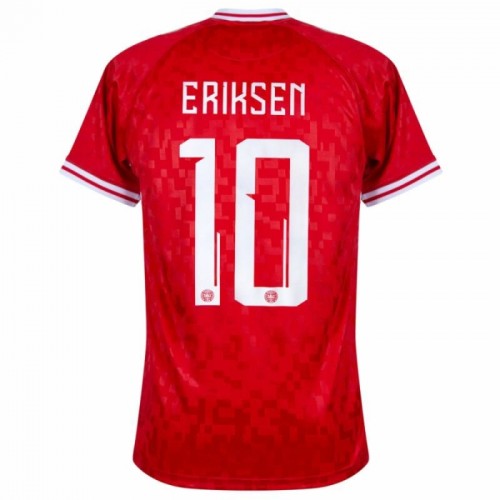 Nogometni Dresovi Danska Eriksen 10 Domaći Euro 2024 Nogometni Dresovi Danska Eriksen 10 Domaći Euro 2024